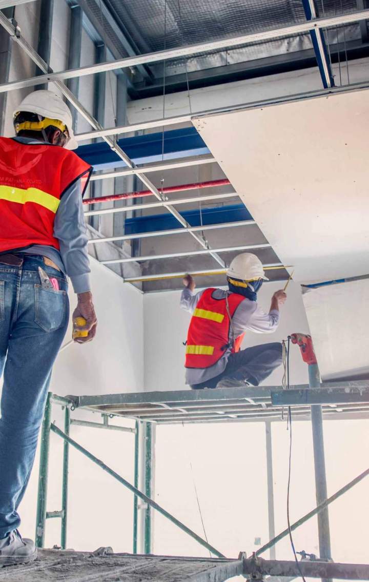 Installation de faux plafond Rivière-Pilote